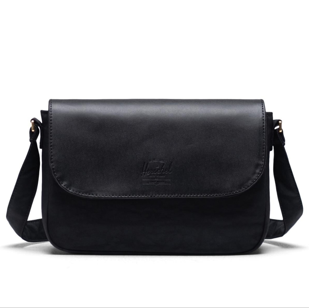 Herschel Supply Company Black Orion Handbag 2L - Leather & Nylon